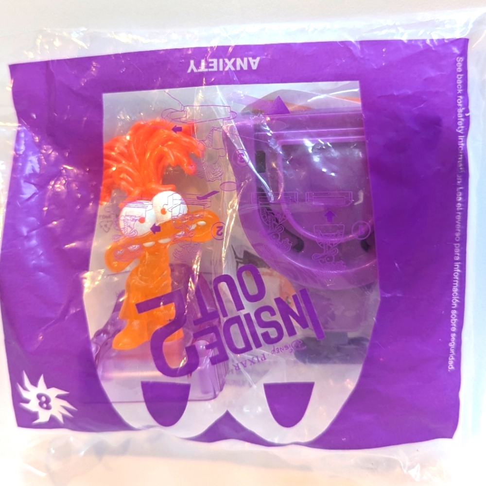 Inside Out 2 McDonald's Happy Meal Toy: Anxiety